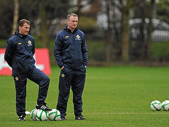 Michael O'Neill reunited with...